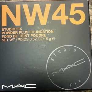 MAC Cosmetics NW45 powder foundation.